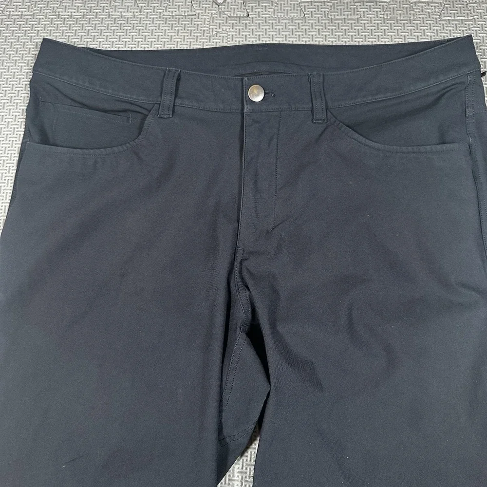 Lululemon Pants Mens 34x31 Navy Blue Performance Classic Fit ABC Warpstreme